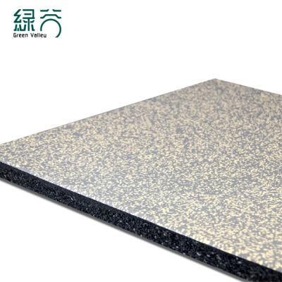 Colorful EPDM Surface Rubber Mat Composite Black Rubber SBR Tiles for Gym Flooring