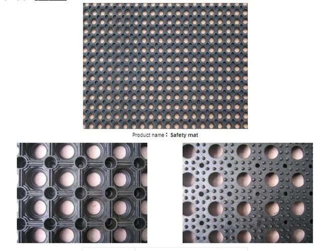 Rubber Kitchen Mat, Interlocking Rubber Mat, Anti-Static Hotel Rubber Mat