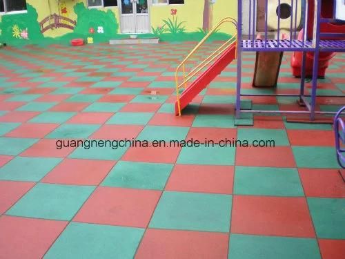 Gym Rubber Floor Mat/Playground Rubber Floor Mat