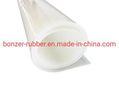 Weather Heat Resistant 0.5 mm Food Grade Transparent Silicone Rubber Sheet