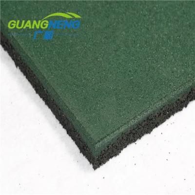 Durable Outdoor Recycled Crossfit Gym Rubber Floor Tiles