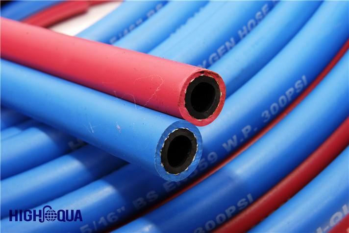 En559 Industria Flexible Rubber Twin Welding Hose