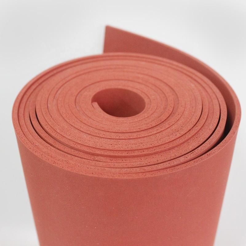 High Temperature Resistant Silicone Sponge Rubber Sheet, Silicone Foam Rubber Sheet