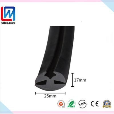 Solid EPDM Extruded Rubber Sealing Strip for Car, Auto