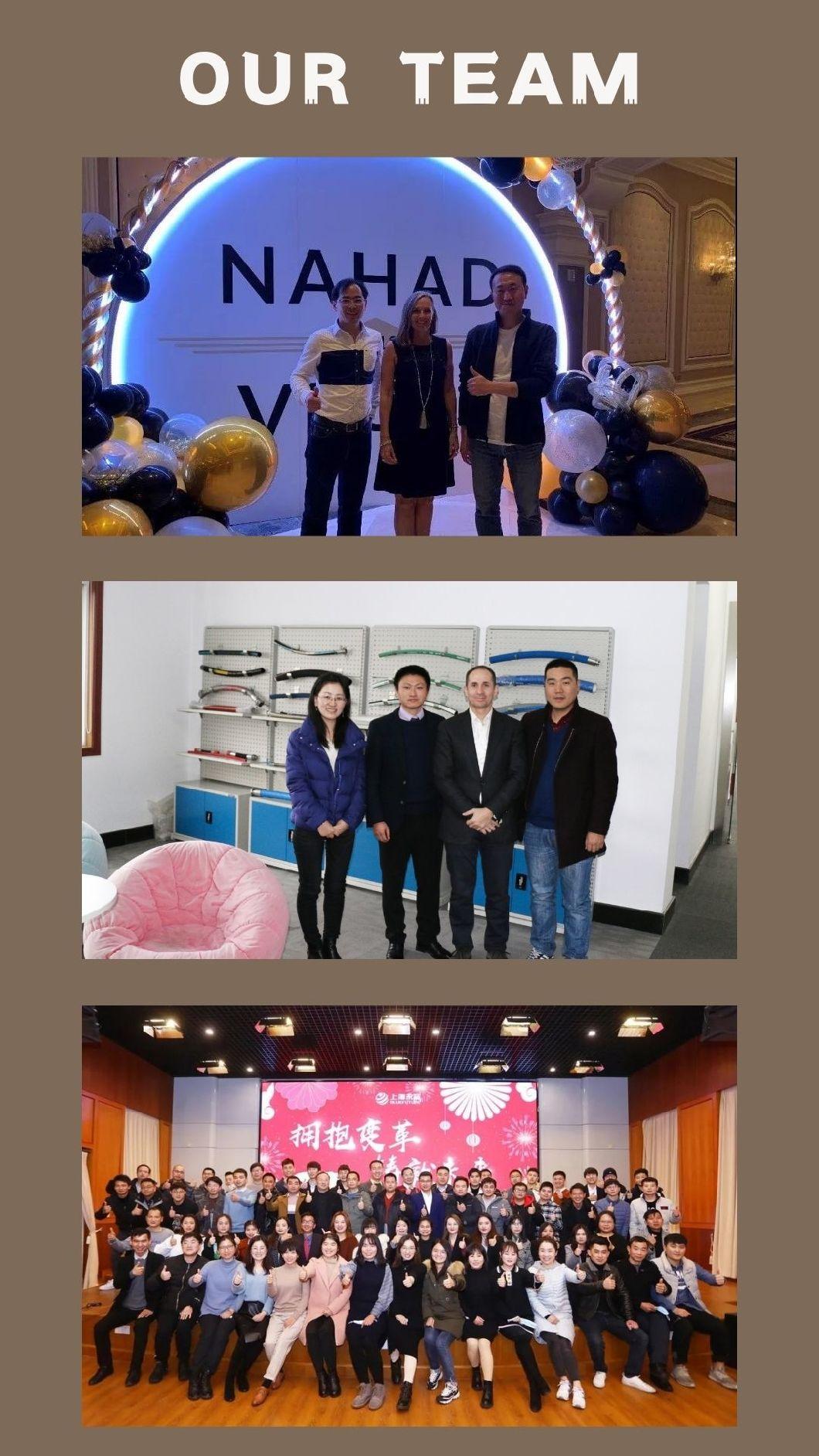 Flexible Rubber Hose for Juice/Food/Water Transfer with Couplings