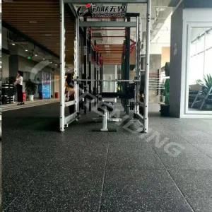 Rich Thickness Non-Toxic Rubber Gym Floor