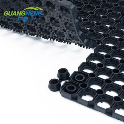Anti-Slip Kitchen Rubber Mat / Anti-Fatigue Indoor Rubber Flooring