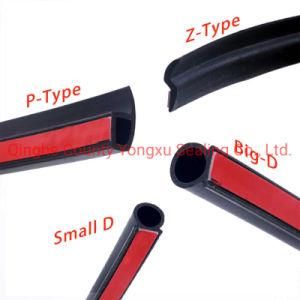 Soundproof D-Shaped Rubber Sealing Strip for Automobile Doors