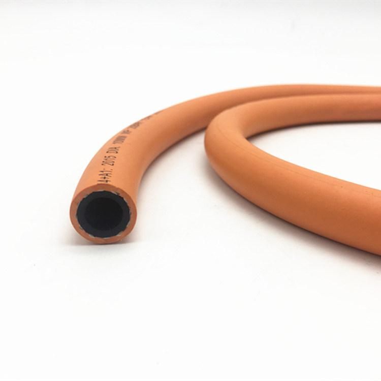 6.3mm BS3212 Approved Flexible High Pressure Rubber LPG Gas Hose