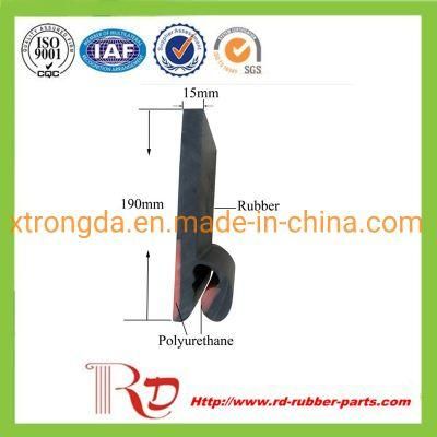 ISO9001 Certificate Conveyor PU &amp; Natural Rubber Apron Board