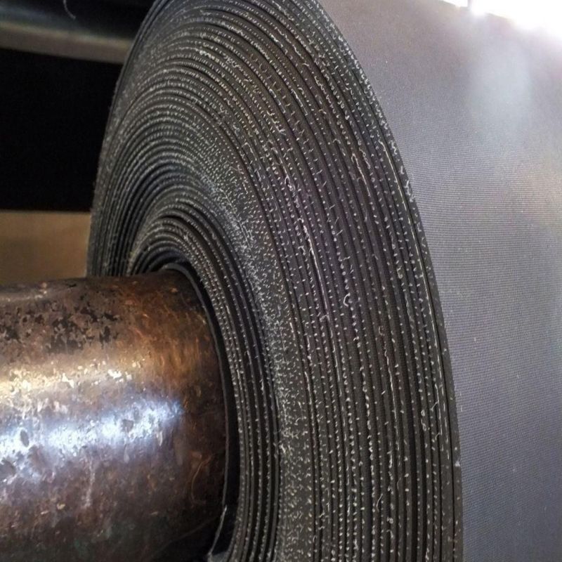 Single Cloth Impression Fabric, Nylon, Ep Cloth Insertion SBR, Cr, NBR EPDM Rubber Sheet Rubber Flooring Mat