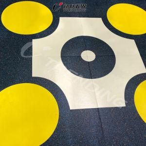 Low Cost Wear-Resistant Gym Rubber Flooring