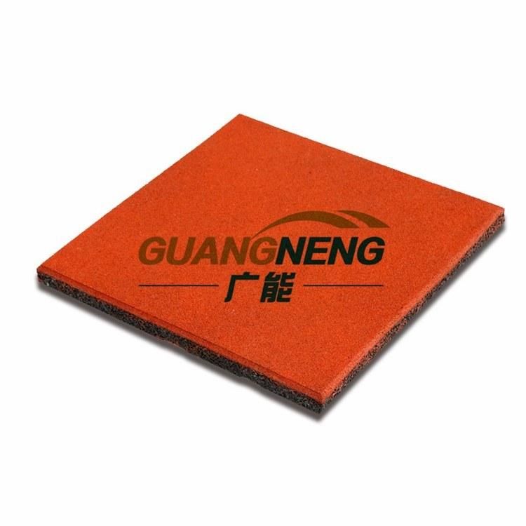 Wearing-Resistant Recycle Rubber Tiles, Colorful Rubber Paver Tile