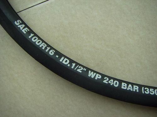 High Pressure Steel Wire Braided Rubber Hose SAE 100 R16