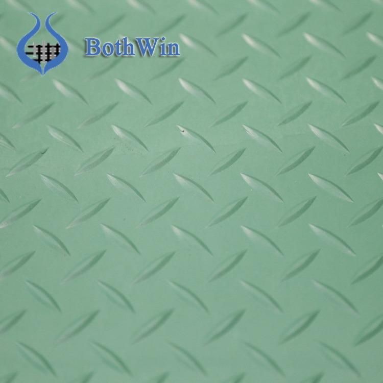 Black / Green / Gray Anti -Slip Diamond Pattern Floor Mat
