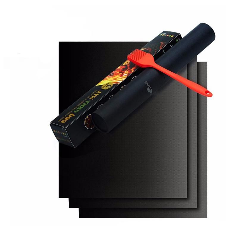Smooth Anti-Stick Reusable PTFE BBQ Grill Liner