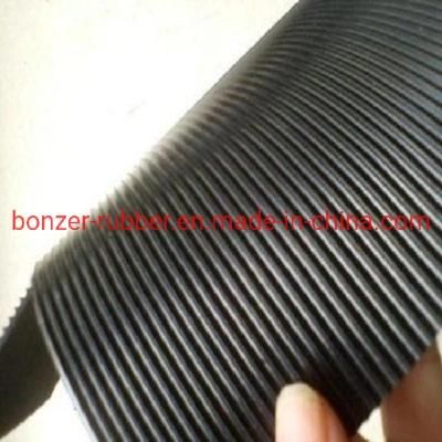Colorful 3 mm Anti-Slip Fine Ribbed Rubber Sheet