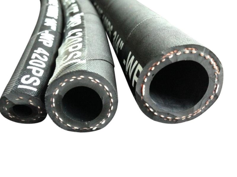Fiber Braided Cloth Surface Flexible Rubber Air Hose
