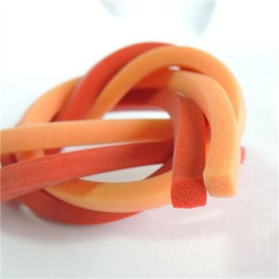 Square Shape Silicone Rubber Cord