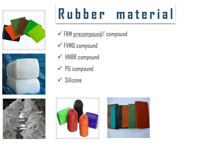 Vapor Steam Resistance Base Alkali Resistance Fepm Aflas FKM Rubber Material