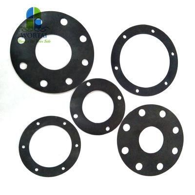 High Temperature Resistance Black Rubber Flange Seal Gasket