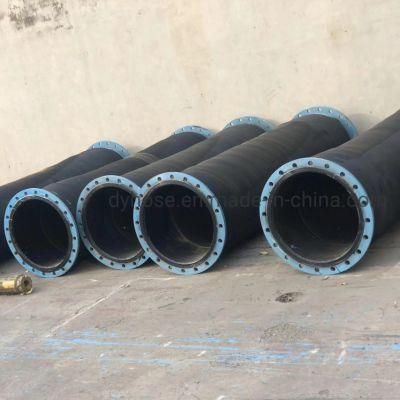 Dredging Self Floating Rubber Hose Pipe with Flange