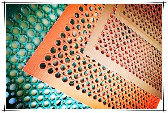 Used Antislip Fire-Resistant Rubber Mat for Kitchens/Rubber Floor