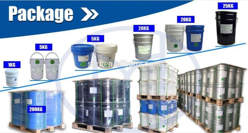 Two Component 1 by 1 Liquid Silicone Rubber to Make Air Filter Media with Top Quality Manufactory Price Silicon Gel