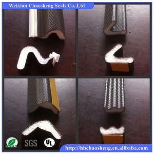 PU Foam Black Rubber Seal Strip