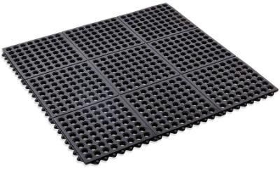 Interlocking Anti Fatigue for Long Standing Non Slip Rubber Matting Mats for Kitchen and Wet Areas