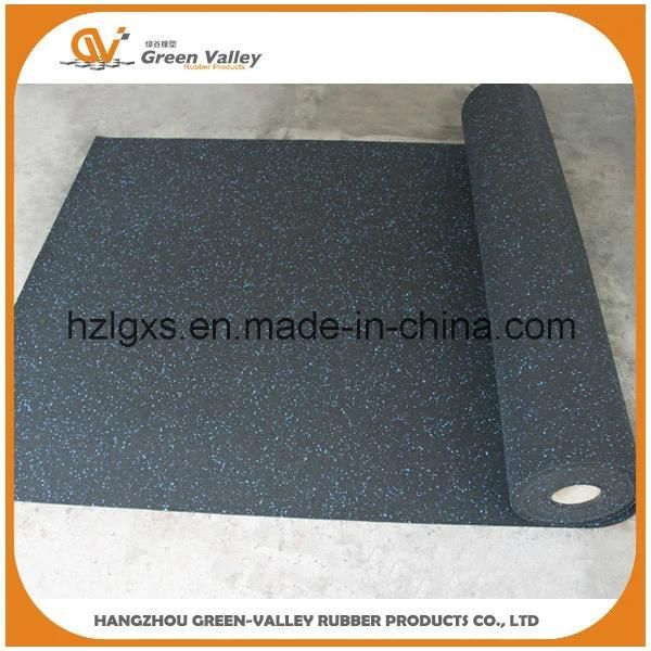 Anti-Shock 3-12mm Thick Rubber Flooring Rolls Rubber Mats