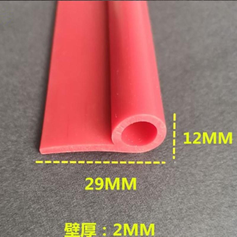 P Shape Silicone Rubber Extrusion Profile for Oven