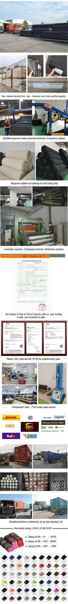 Unique Discount 1-15mm Wave Pattern Fabrics White Rubber Sheet Neoprene