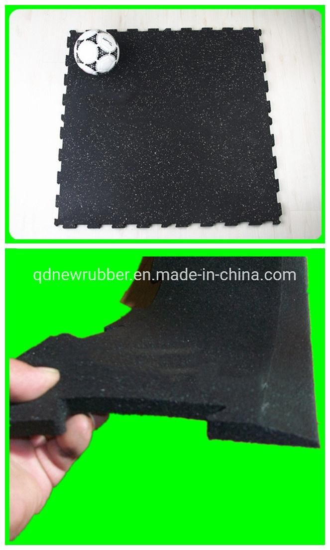 Colorful Interlock Soft Rubber Flooring Mats