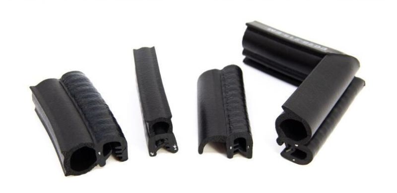Rubber Extruded Push-on Trim Seals Bulb Trim Seals Co-Extruded Trim Seals