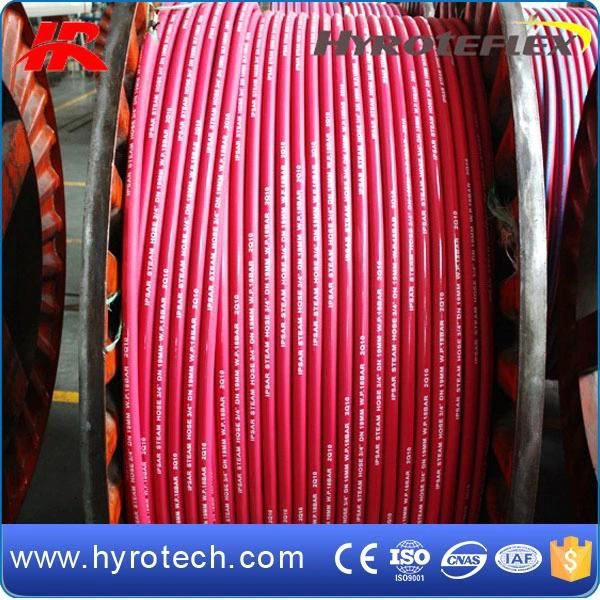 Flexible Red Cloth Surface EPDM Steam Rubber Hose