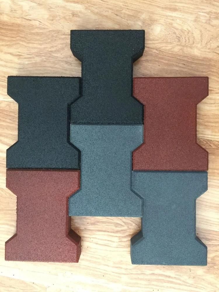 45mm Terracotta EPDM/SBR Horse Stable Mat Rubber Tile Paver
