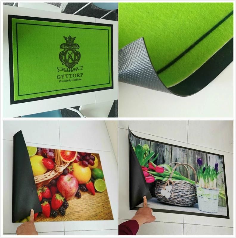 Hot Sale Promotinal Cost Price Custom Free Printed Kitchen Mat, Living Room Mat