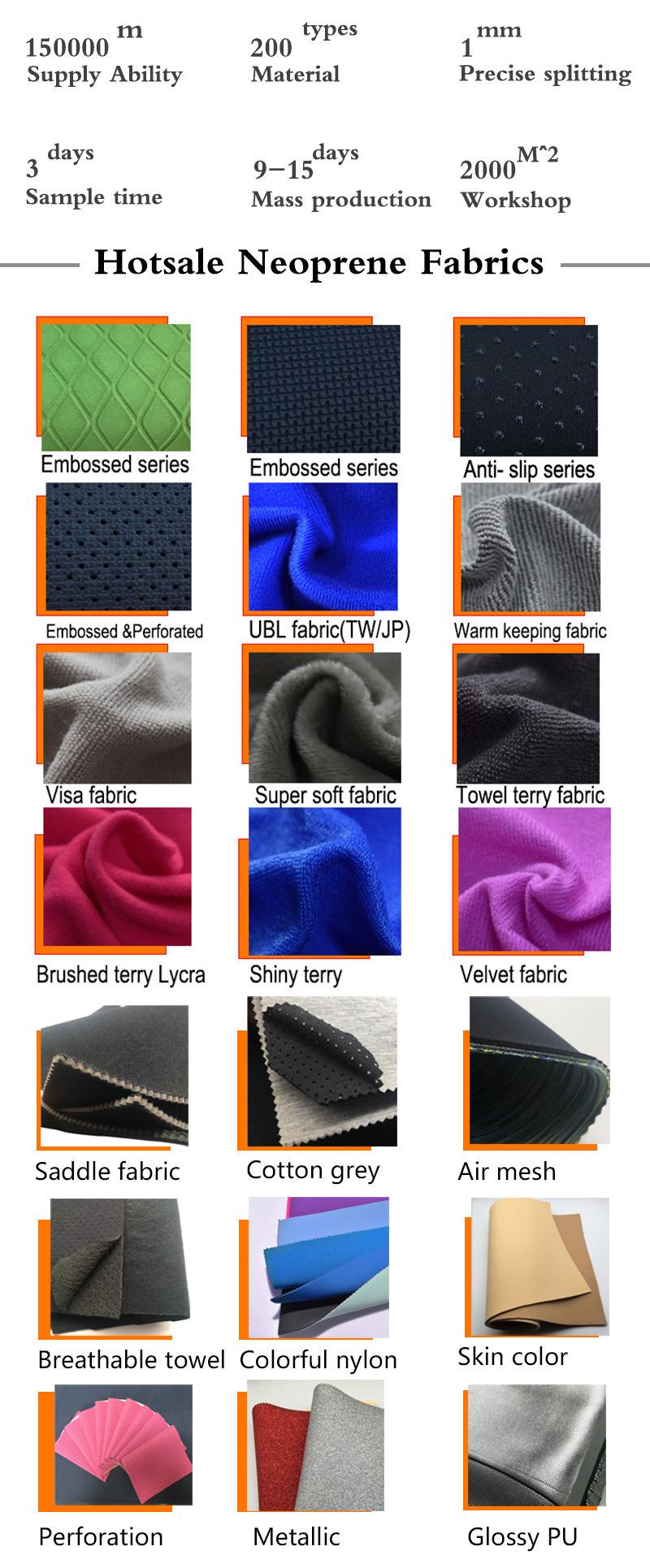 New Arrival Breathable Waterproof 3mm Fabrics Neoprene for Beach Bags