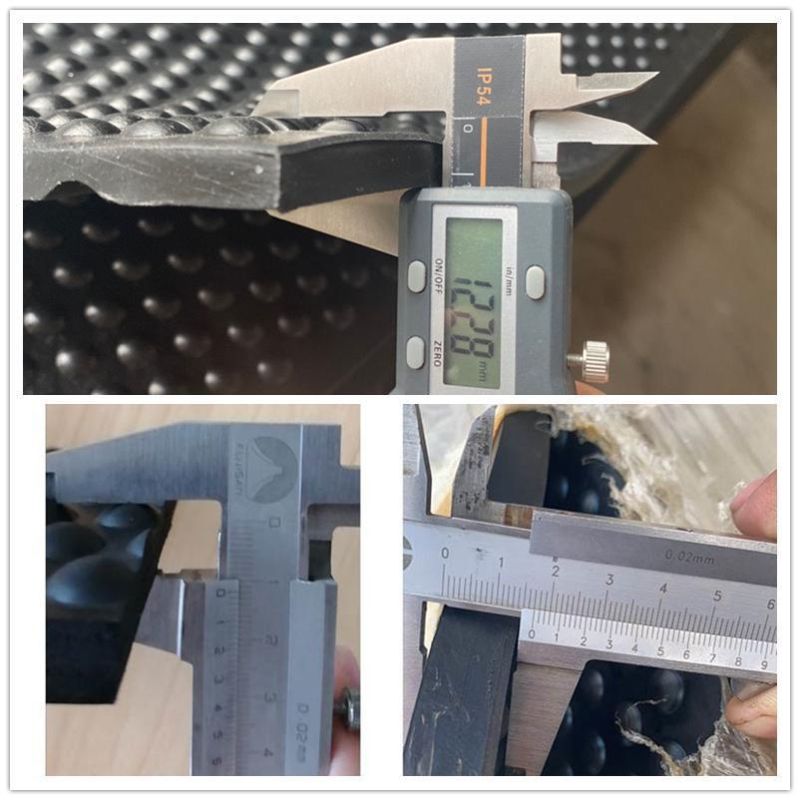 Factory Manufacture Wide Flat Rib Rubber Sheeting