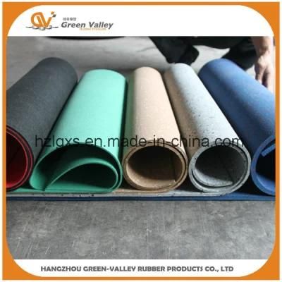 Ce Approved Wear Resistant Gym Rubber Mat Flooring Rubber Rolls