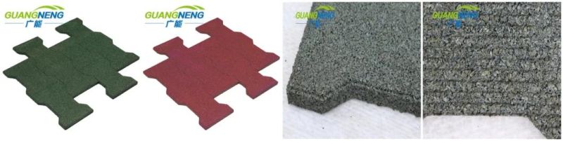 Dog Bone Yard Wearing-Resistant Rubber Tile Pavers for Horse