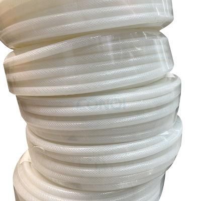 High Purity Reinforced Food Braided Silicone Hose Manufacturer