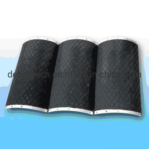 Drum Lining Herringbone Rubber Pulley Lagging for Protecting Conveyor Belt
