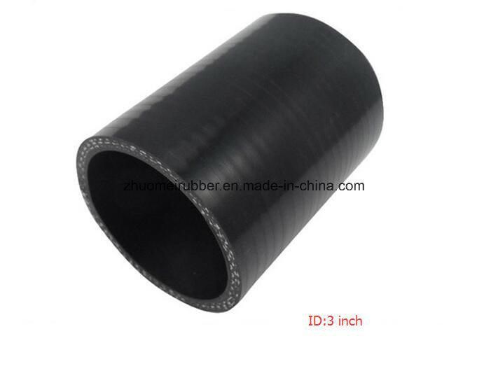 Black 3 Inch Silicone Couplers