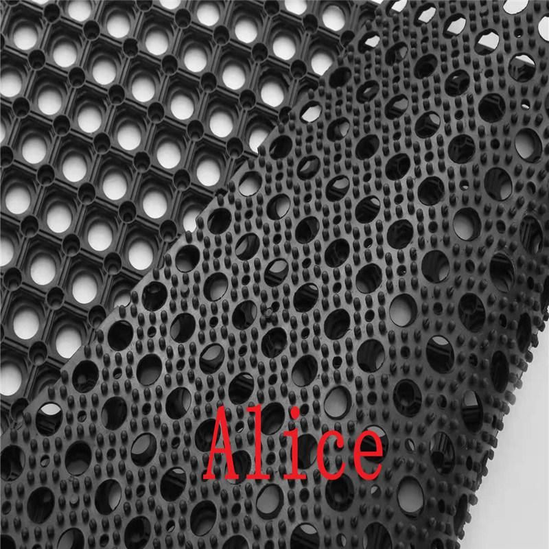 Drainage Rubber Mat, Anti Slip Rubber Mat, Anti-Fatigue Rubber Boat Mat