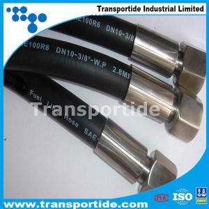 Fiber Reinforced NBR Hydraulic Hose R6