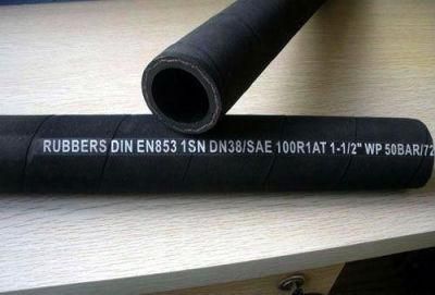 R1/1sn Nitrile Inner Tube Braided Concrete Pump Rubber Hydraulic Flexible Hose