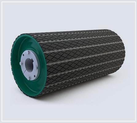 High Wear Resistant 18 mm Thickness Conveyor Rubber Slide Pulley Lagging for Mining
