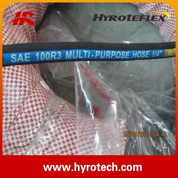 High Pressure Hose Hydraulic Hose SAE 100r3/ DIN En854 2te Oil Hose